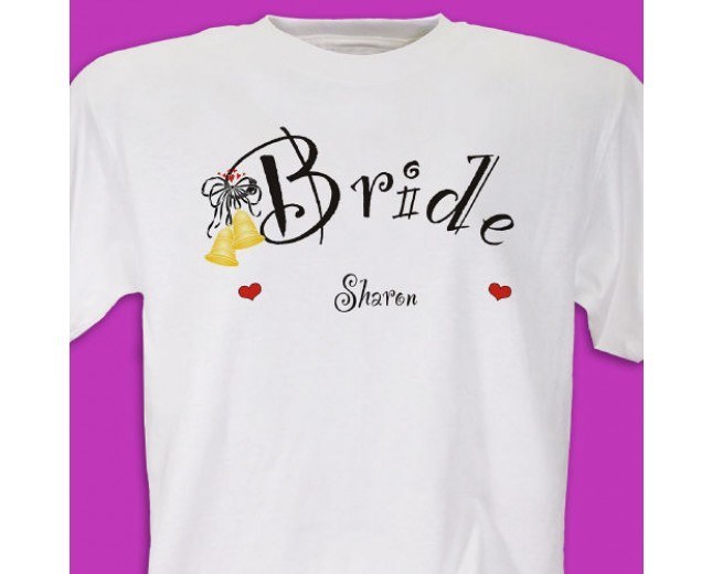 Bride Personalized T-Shirt